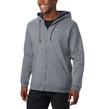 Columbia Hoodie Heren, Hart Mountain Full Zip Grijs, 36HJLEWQK